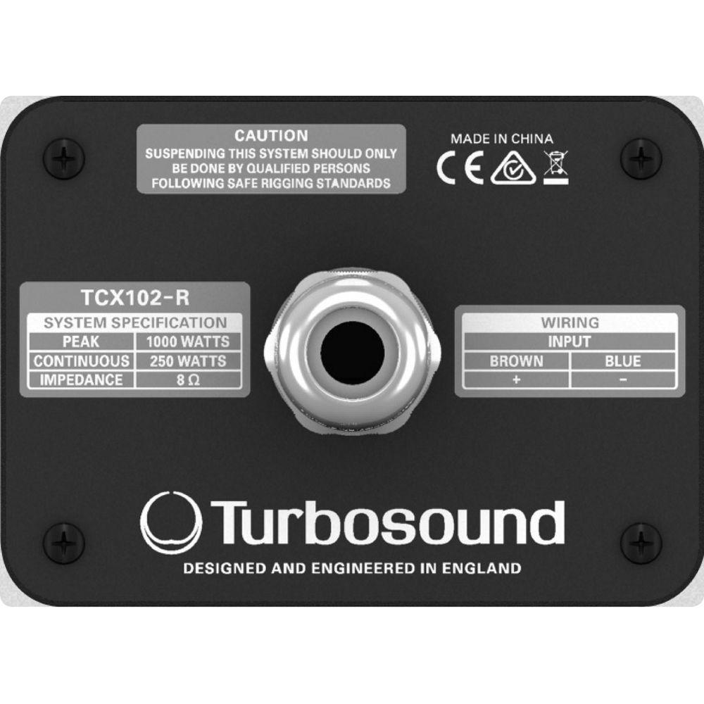 Turbosound Dublin TCX102-R-WH 10" 2-Way Weather-Resistant Loudspeaker