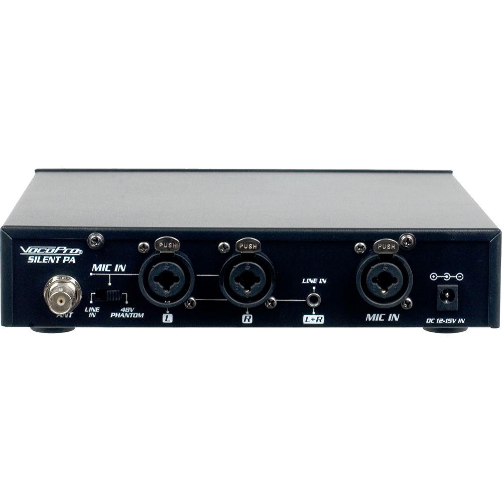 VocoPro SilentPA 16-Channel UHF Wireless Audio Broadcast System