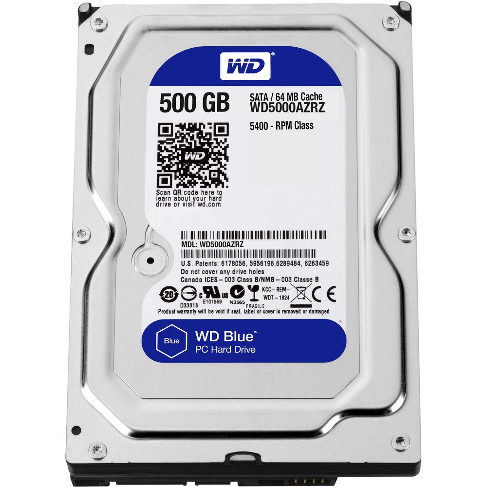 WD 500GB Blue 3.5" Hard Drive