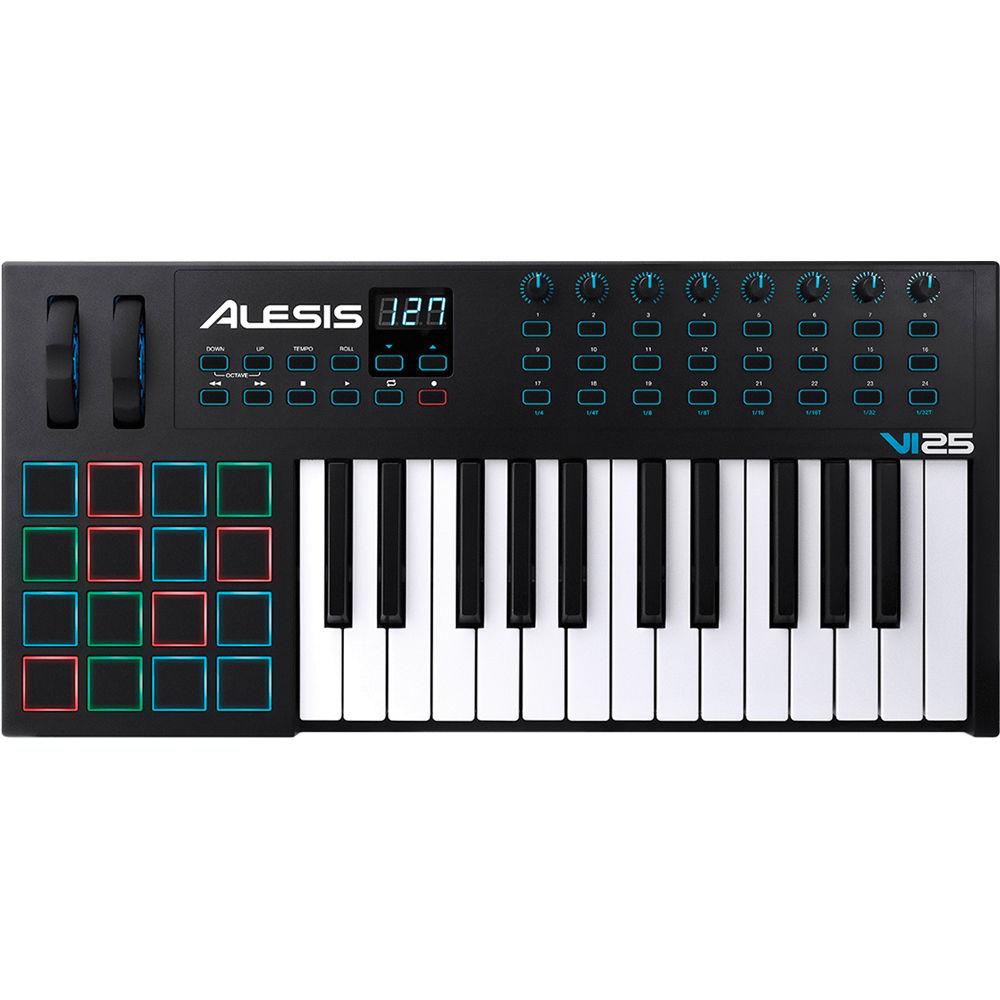 Alesis VI25 25-Key USB MIDI Keyboard Controller