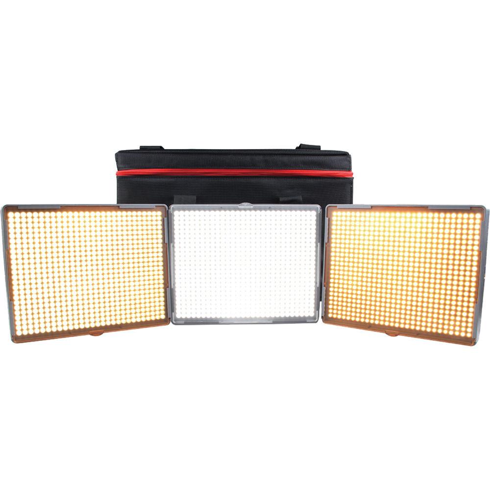 Aputure Amaran 3-Point 2-Daylight Spot, 1-Bi-Color Flood HR672 3-Light Kit