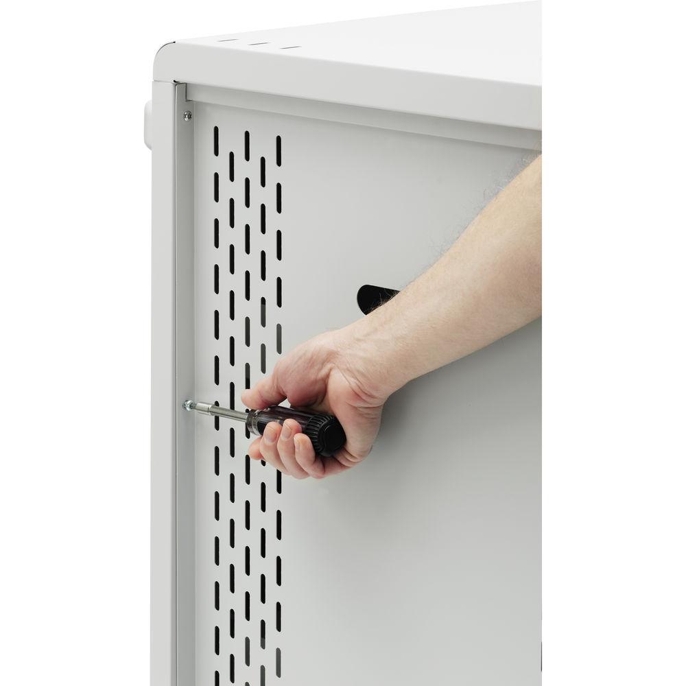 Bretford Core MS Store & Charge Cart with Rollers for 36 Chromebook Devices