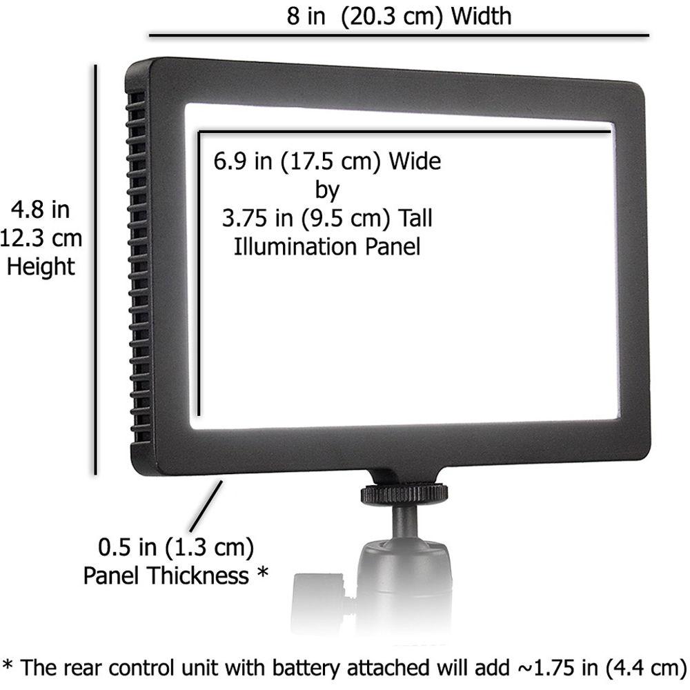 FotodioX C-208AS FlapJack LED Bi-Color Edge Light