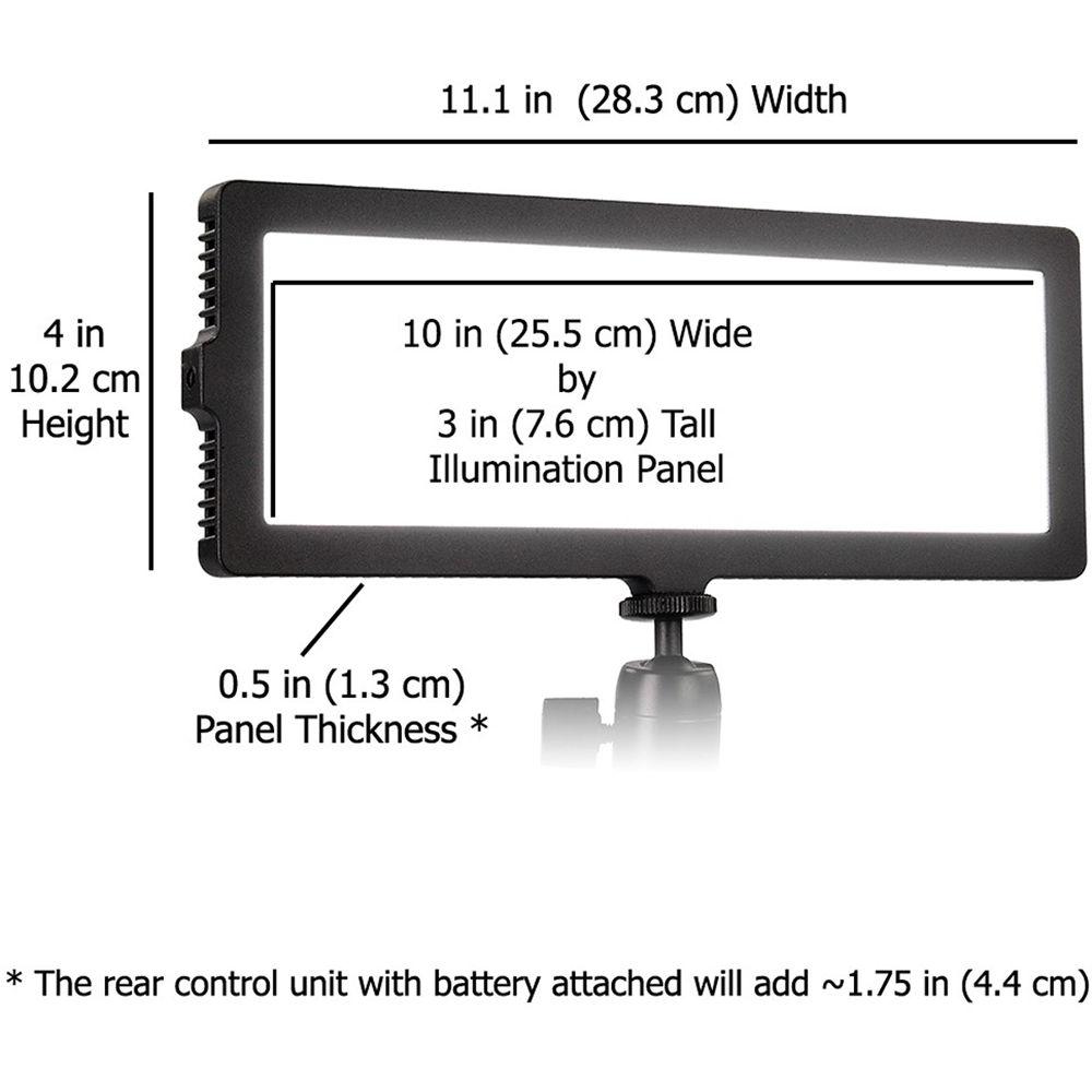 FotodioX C-218AS FlapJack LED Bi-Color Edge Light