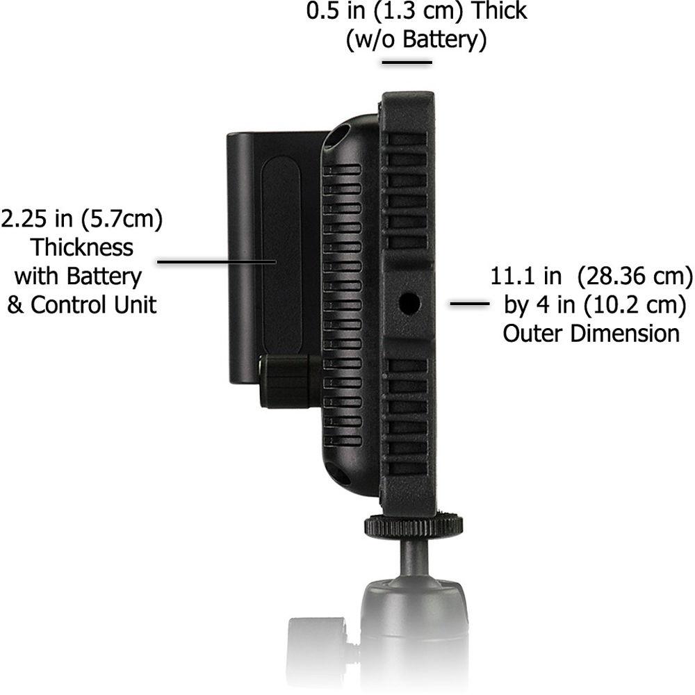 FotodioX C-218AS FlapJack LED Bi-Color Edge Light