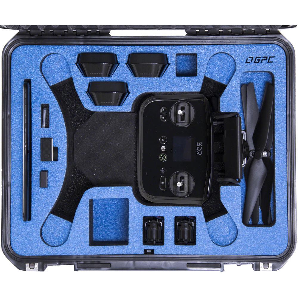 Go Professional Cases Wheeled Hard Case for 3DR Solo & Accessories
