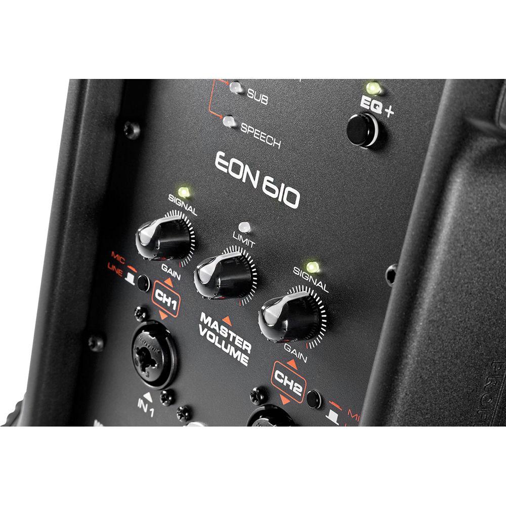 JBL EON610 - 10" Two-Way Multipurpose Self-Powered Sound Reinforcement Speaker