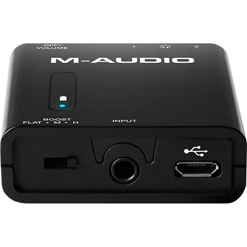 M-Audio Bass Traveler - Portable 2-Channel Headphone Amplifier