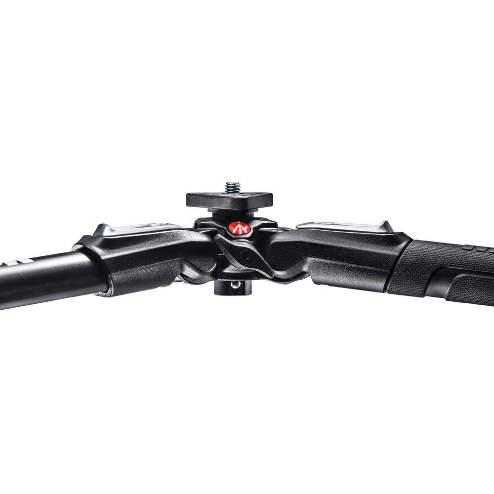 Manfrotto MK190X3-3W1 Aluminum Tripod with 804 MK II 3-Way Pan Tilt Head