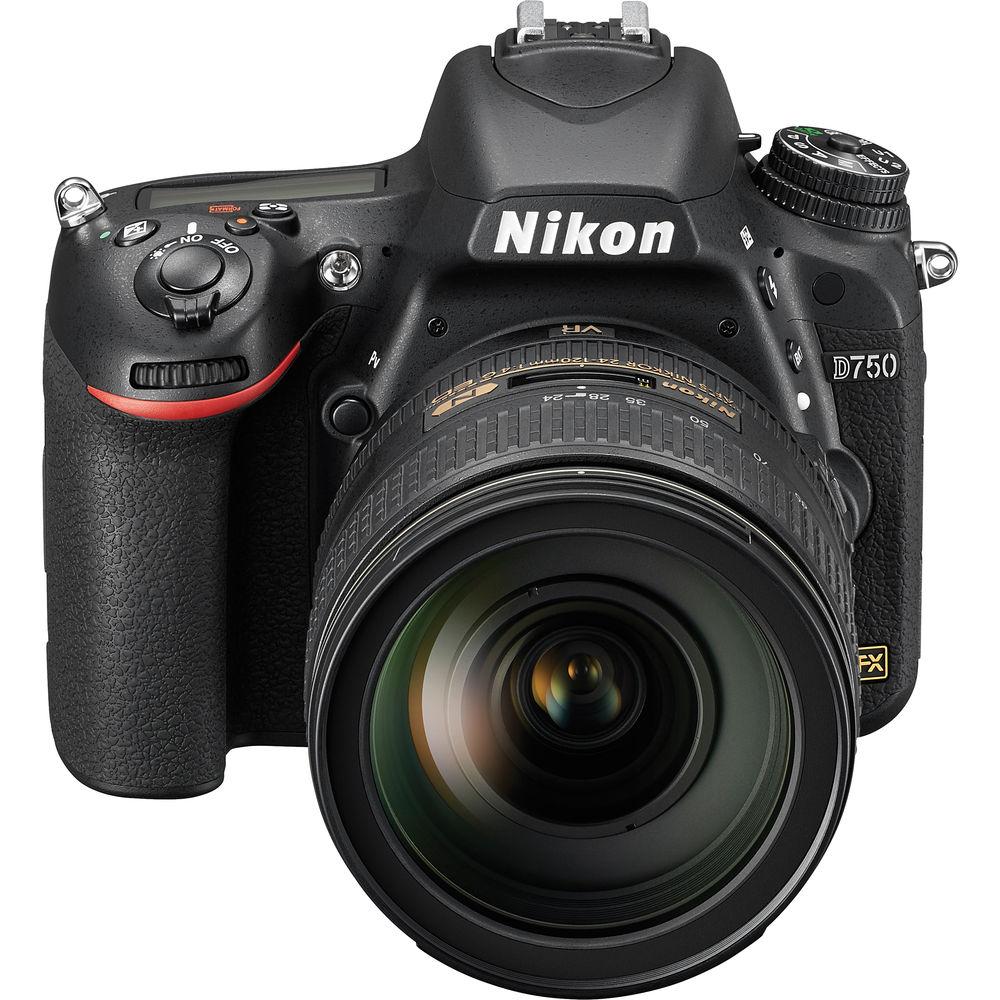 Nikon D750 DSLR Camera with 24-120mm Lens