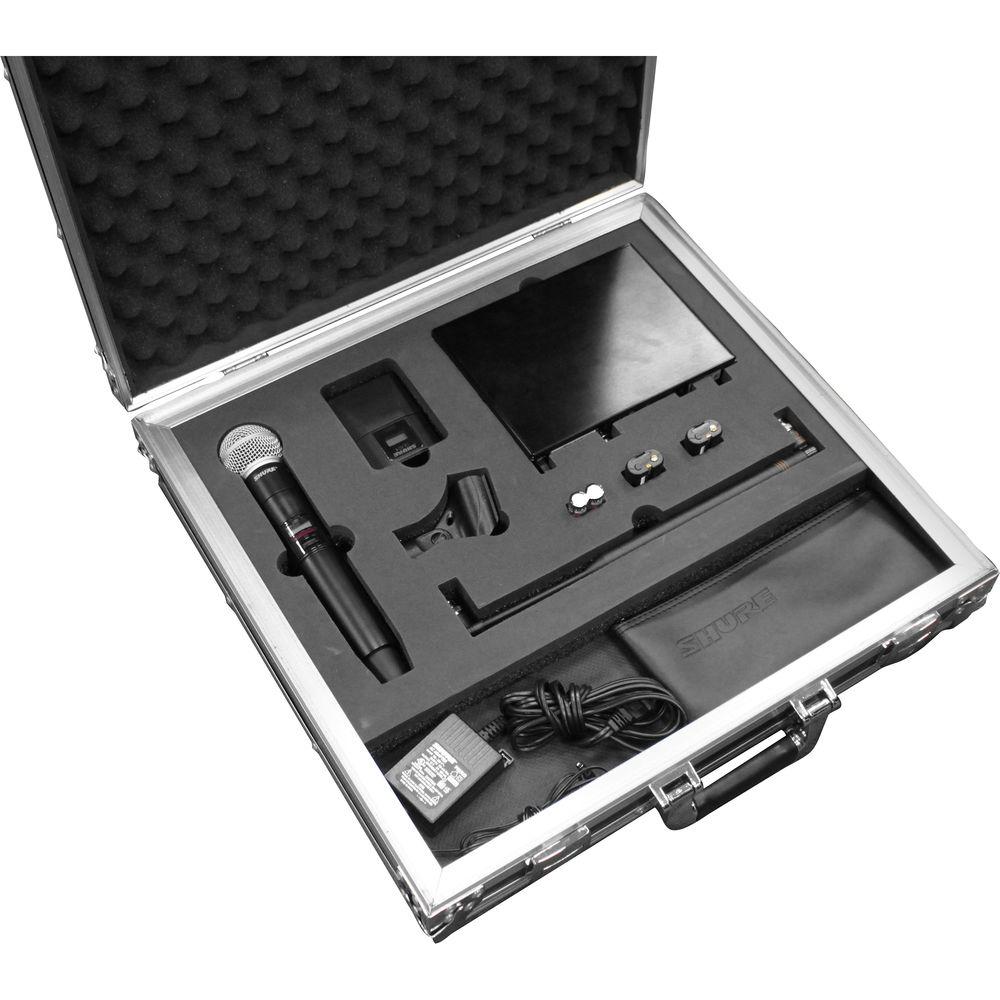 Odyssey Innovative Designs FZSHQLXD1 Flight Zone Case for Shure QLXD Wireless Mic System