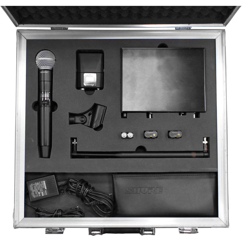 Odyssey Innovative Designs FZSHQLXD1 Flight Zone Case for Shure QLXD Wireless Mic System