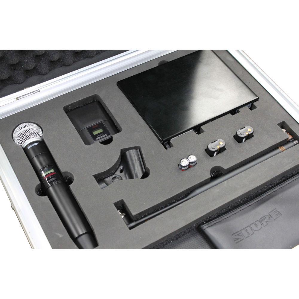 Odyssey Innovative Designs FZSHQLXD1 Flight Zone Case for Shure QLXD Wireless Mic System