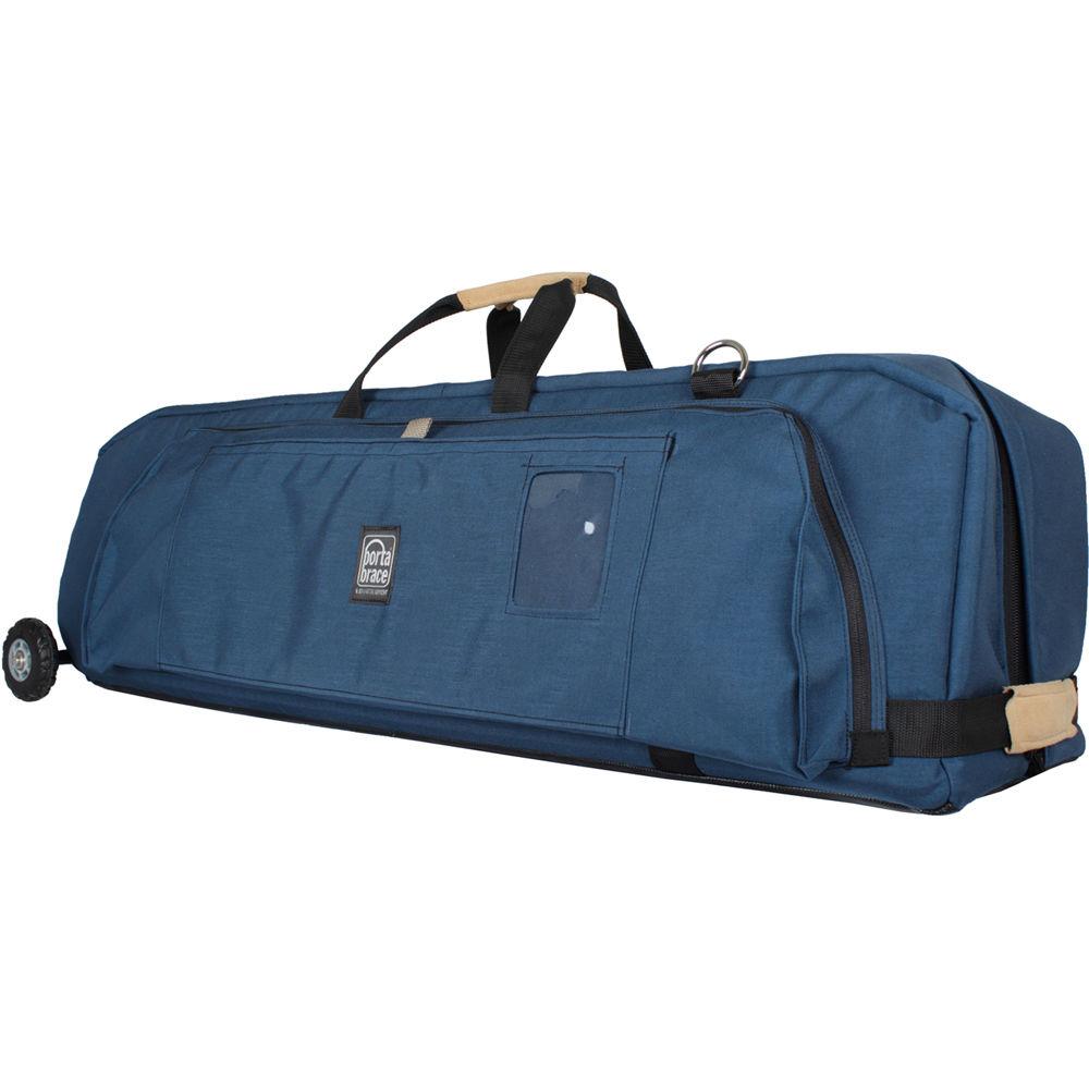 Porta Brace Wheeled C-Stand Carrying Case with CS-B9 Accessory Pouch and SAN-2B Sand Bag for Up to 37" C-Stand