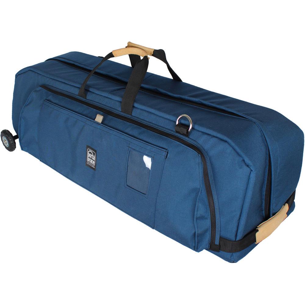 Porta Brace Wheeled C-Stand Carrying Case with CS-B9 Accessory Pouch and SAN-2B Sand Bag for Up to 37" C-Stand