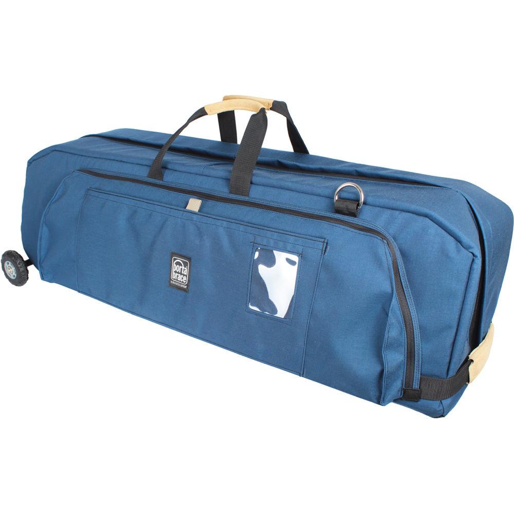 Porta Brace Wheeled C-Stand Carrying Case with CS-B9 Accessory Pouch and SAN-2B Sand Bag for Up to 37" C-Stand