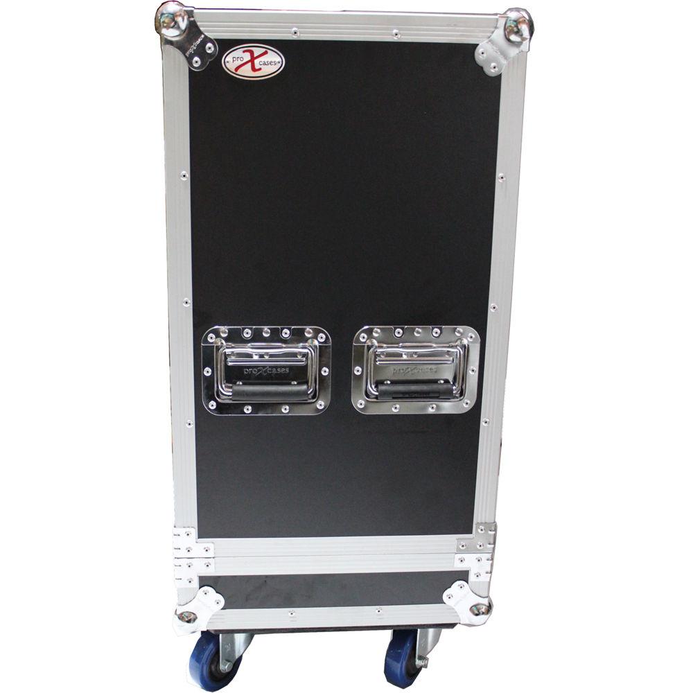 ProX ATA Flight Case for Two QSC-KW152 Speakers