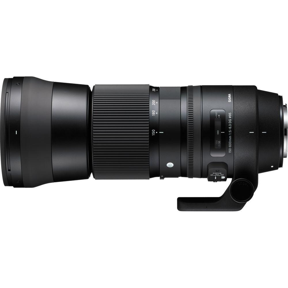 Sigma 150-600mm f 5-6.3 DG OS HSM Contemporary Lens for Canon EF