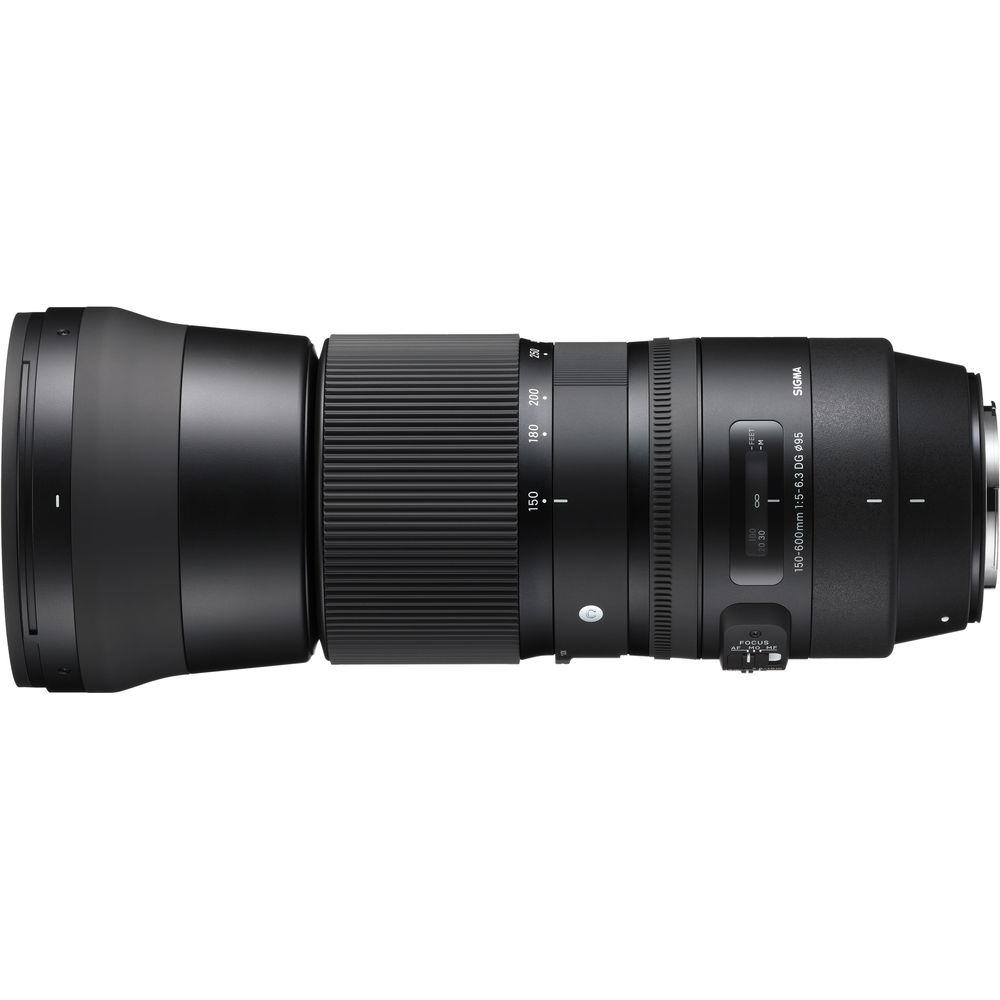 Sigma 150-600mm f 5-6.3 DG OS HSM Contemporary Lens for Canon EF