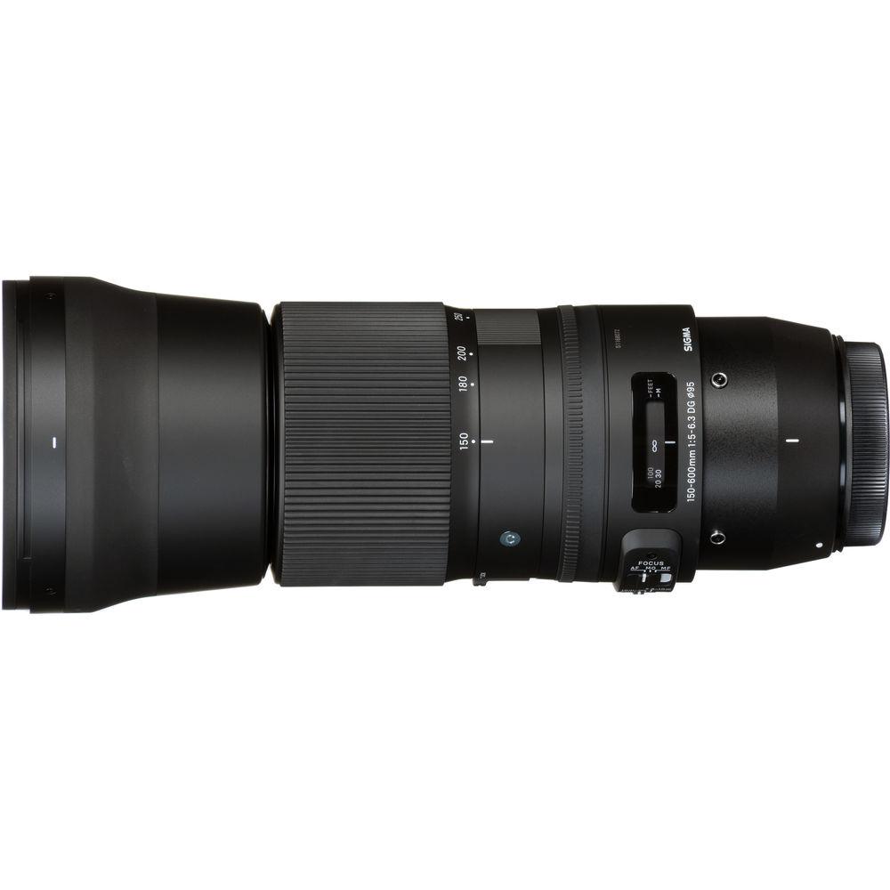 Sigma 150-600mm f 5-6.3 DG OS HSM Contemporary Lens for Nikon F