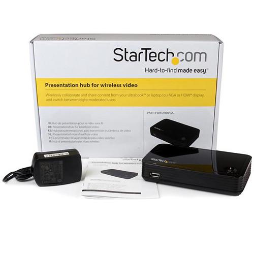 StarTech WIFI2HDVGA 1080p Wireless Presentation and Collaboration System
