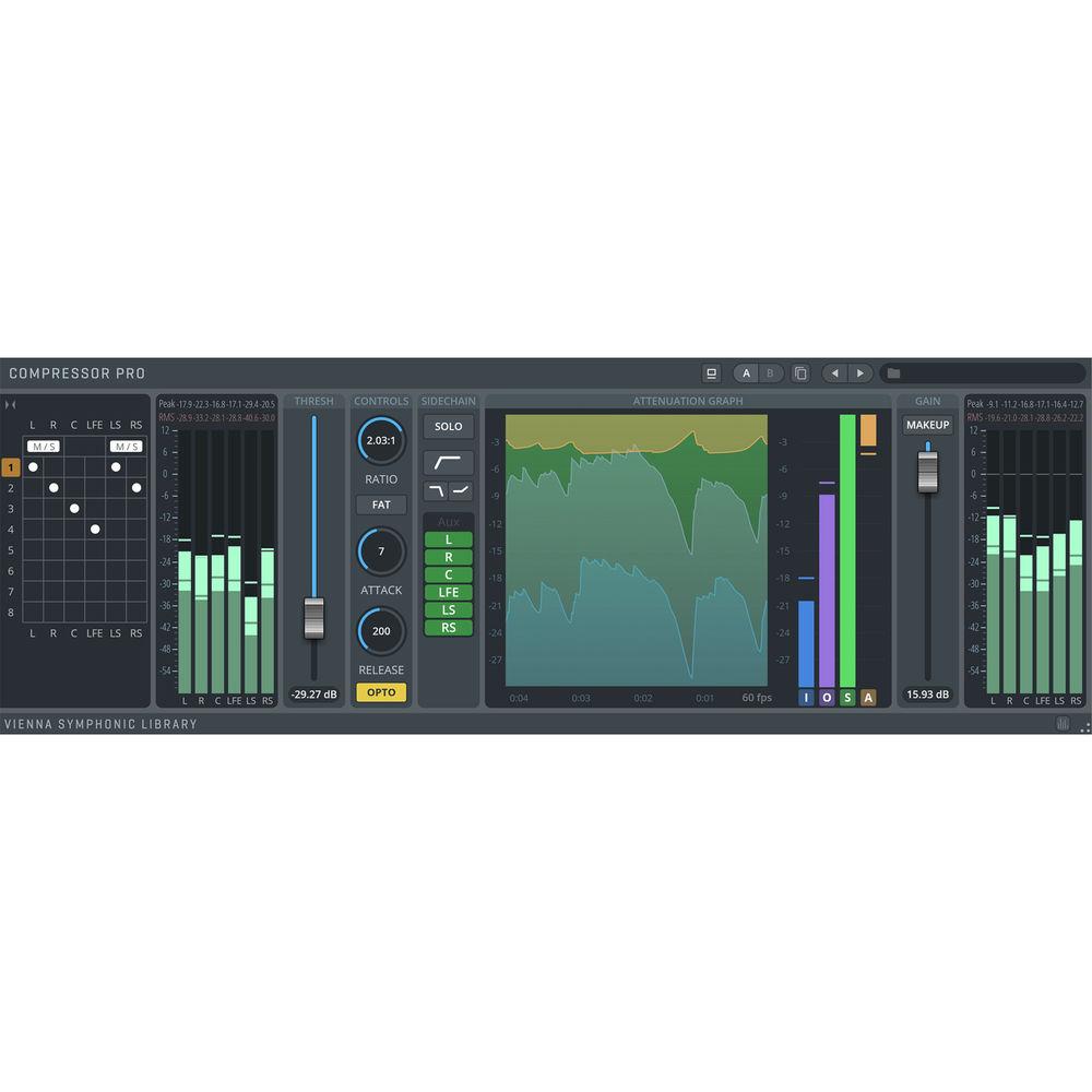 Vienna Symphonic Library Suite Pro - Stereo and Surround Audio Plug-Ins