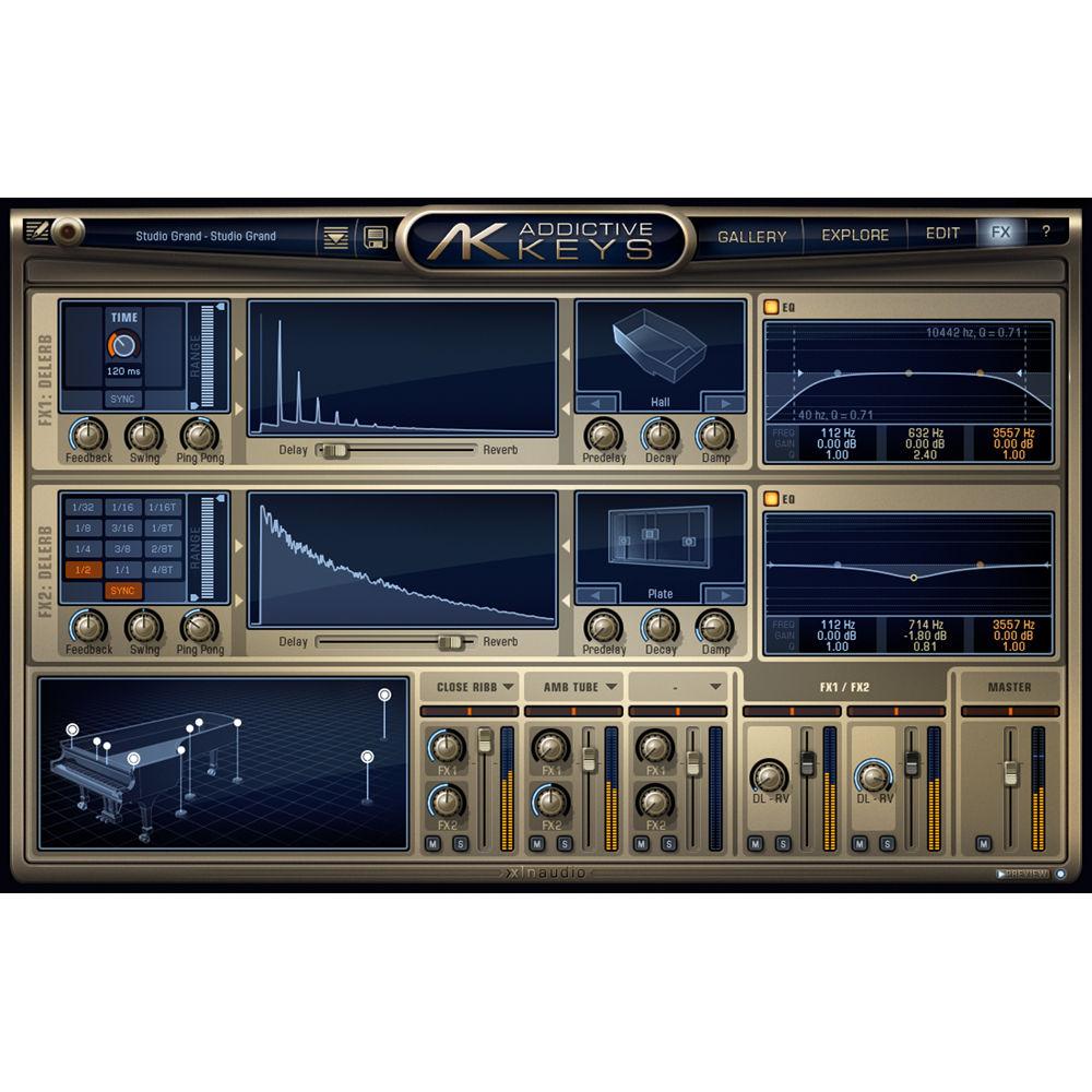 XLN Audio Addictive Keys: Studio Grand - Virtual Grand Piano