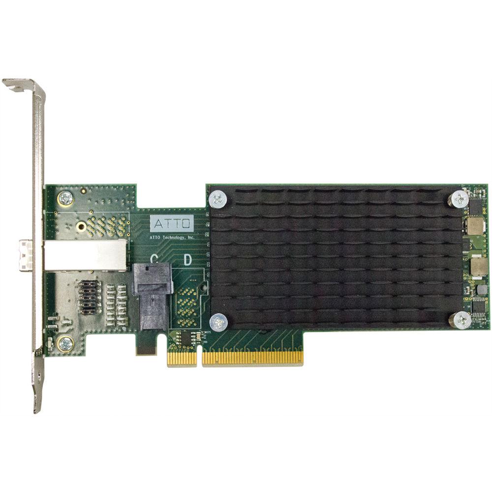 ATTO Technology ExpressSAS H1244 12 Gb s SAS SATA to PCIe 3.0 Host Bus Adapter
