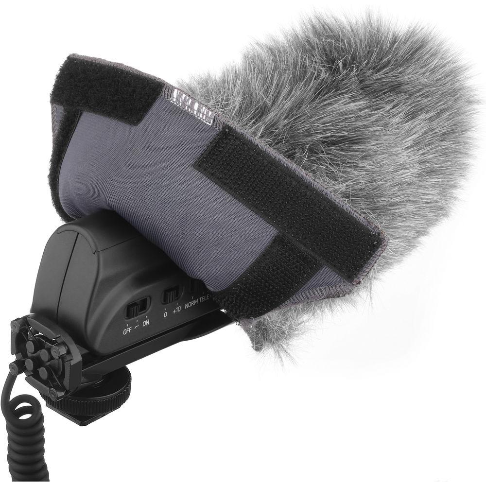 Auray WSW-VMS Custom Windbuster for Senal SCS-98 & Polsen VM-180M DSLR Video Shotgun Mics