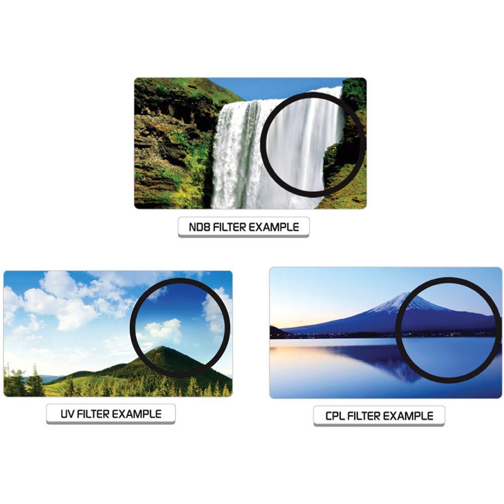 Bower 6 Piece Filter Kit for GoPro HERO3 4