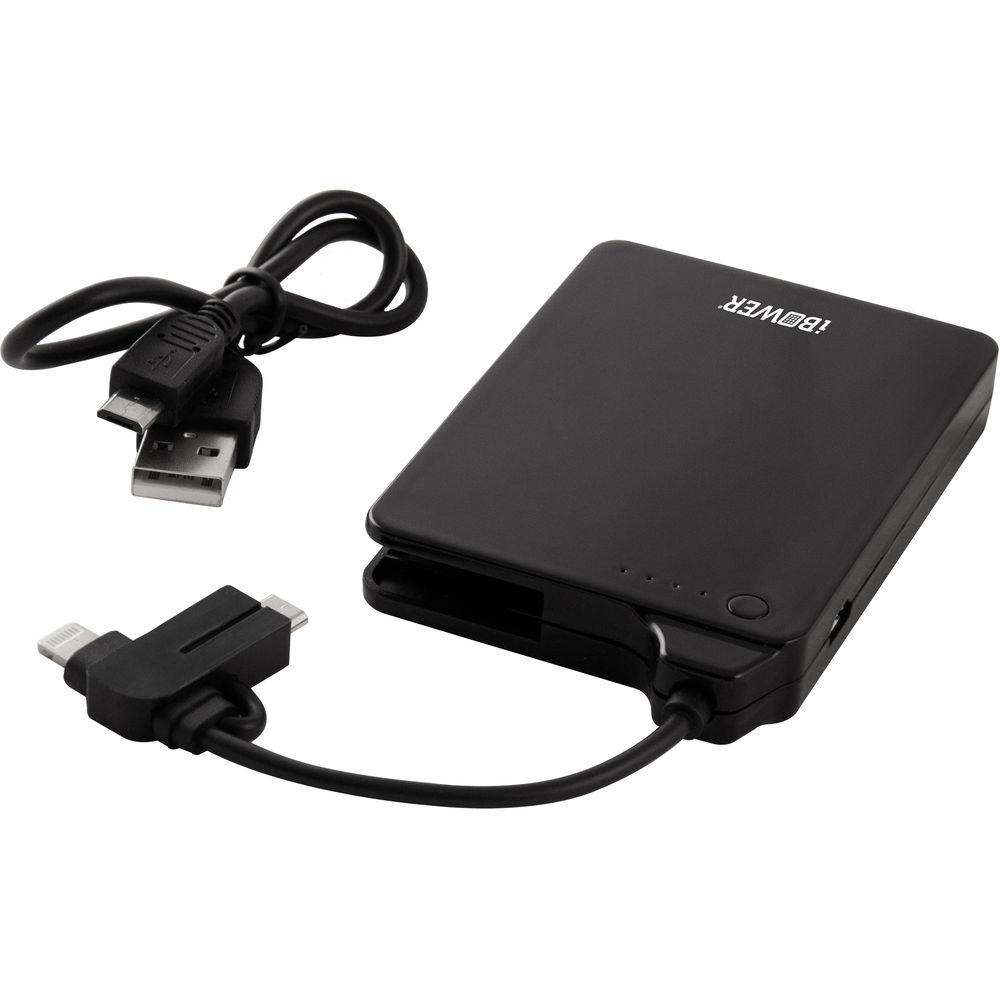 Bower Power Lock 6000mAh Battery Pack for Android and iOS