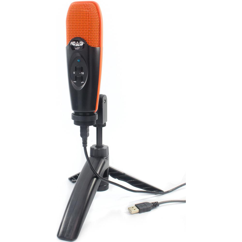 CAD U37 USB Studio Condenser Recording Microphone