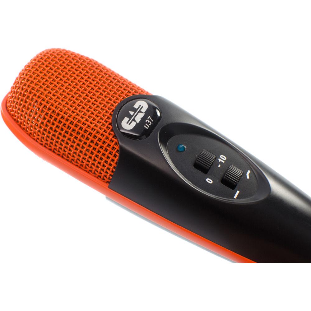 CAD U37 USB Studio Condenser Recording Microphone
