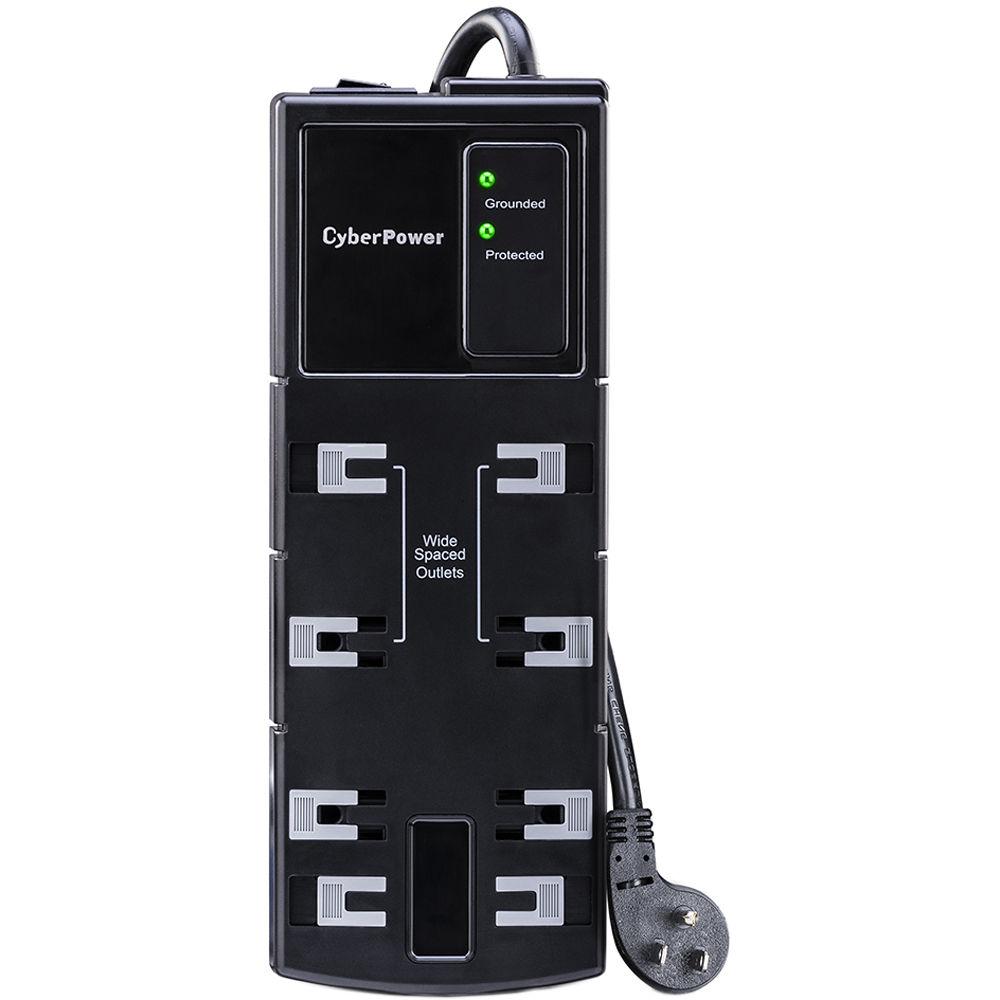 CyberPower CSB806 8-Outlet Essential Series Surge Protector