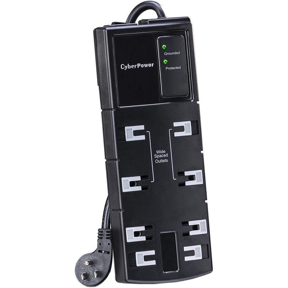CyberPower CSB806 8-Outlet Essential Series Surge Protector