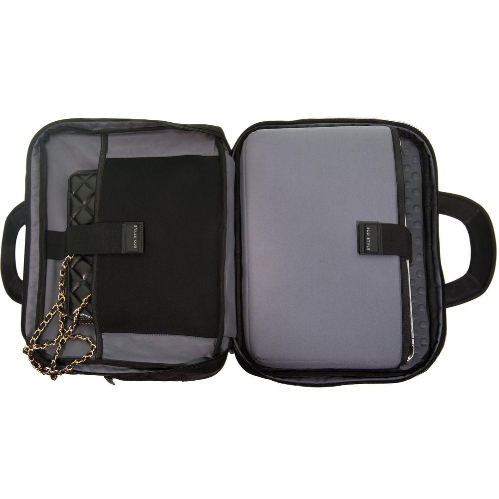 ECO STYLE Luxe Checkpoint Friendly TopLoad Case for 15.6" Laptop