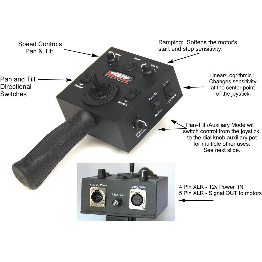 EZ FX EZ Head Lite RPT 25 Remote Control Pan Tilt Head