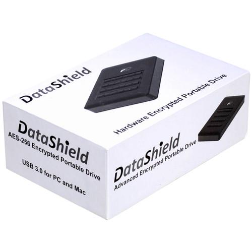 Fantom DataShield 256-bit AES Hardware Encrypted Portable USB 3.1 Gen 1 External Hard Drive