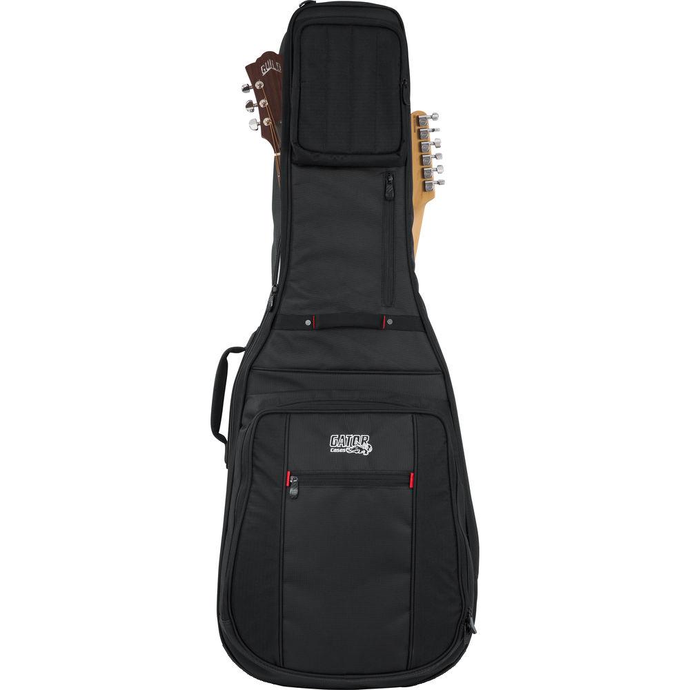 Gator Cases Pro-Go Series Double Guitar Gig Bag for Acoustic and Electric