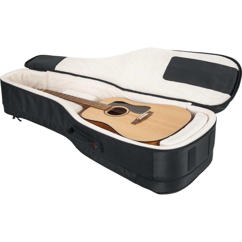 Gator Cases Pro-Go Series Double Guitar Gig Bag for Acoustic and Electric