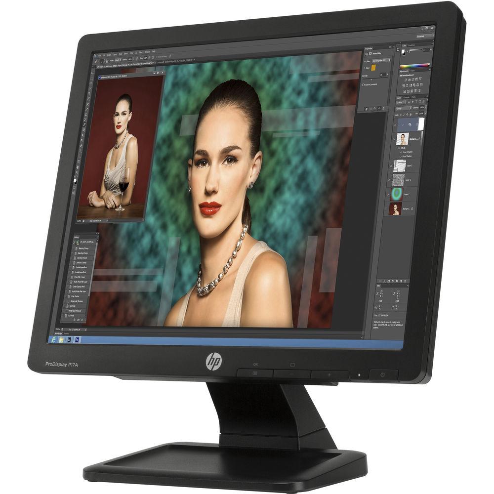 HP P17A ProDisplay 17" LED Backlit LCD Monitor