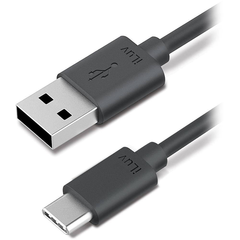 iLuv USB Type-C Male to USB Type-A Male Charge & Sync Cable
