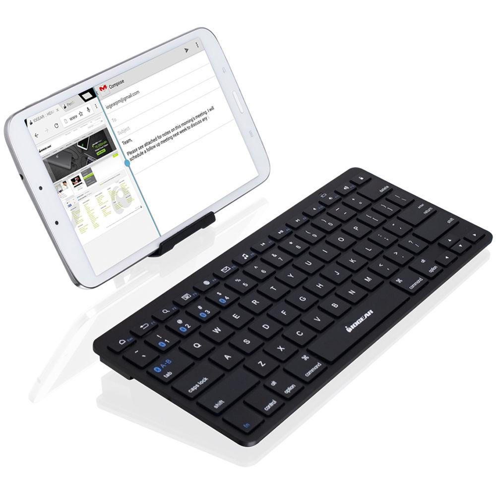 IOGEAR Slim Multi-Link Bluetooth Keyboard with Stand