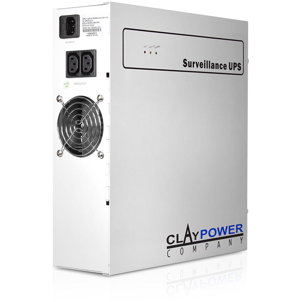 iStarUSA 18-Port ClayPower Surveillance System UPS and Power Distribution Unit