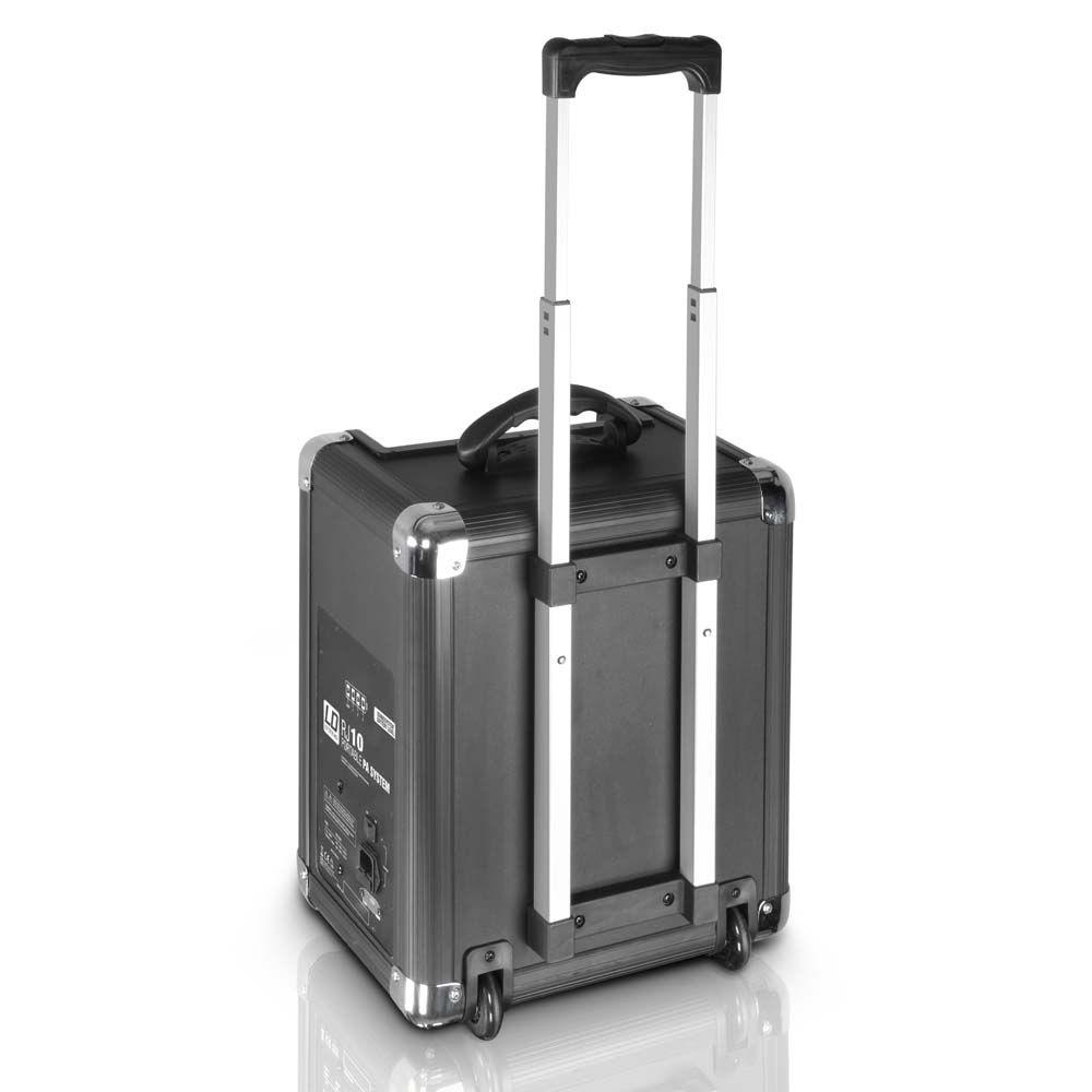 LD Systems Roadjack 10 Battery-Powered Bluetooth Loudspeaker with Mixer