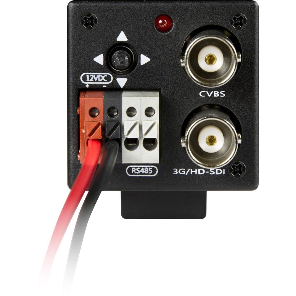 Marshall Electronics CV502-MB 2.5MP 3G-SDI Compact Broadcast Compatible Camera with 3.7mm Lens