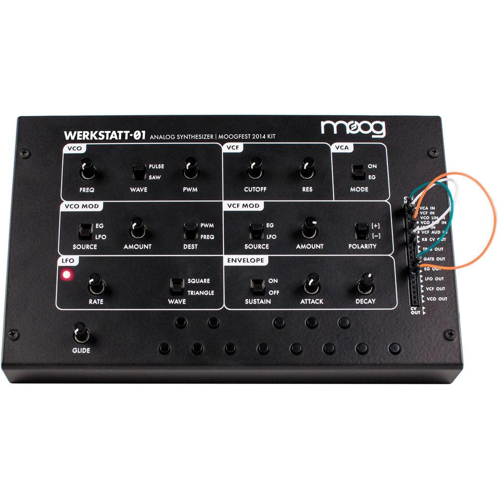 Moog Werkstatt-01: Moogfest 2014 Kit Analog Synthesizer