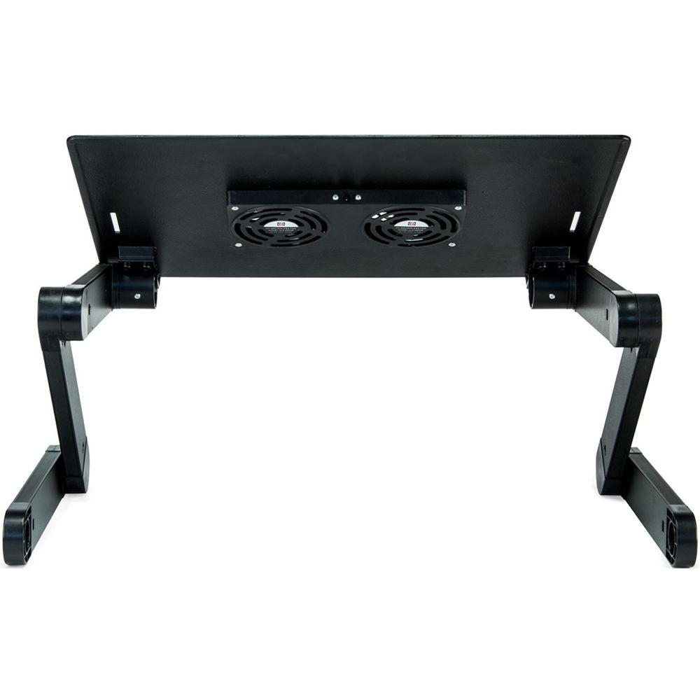 Mount-It! MI-7211 Cooling Fan Ambidextrous Adjustable Laptop Tray