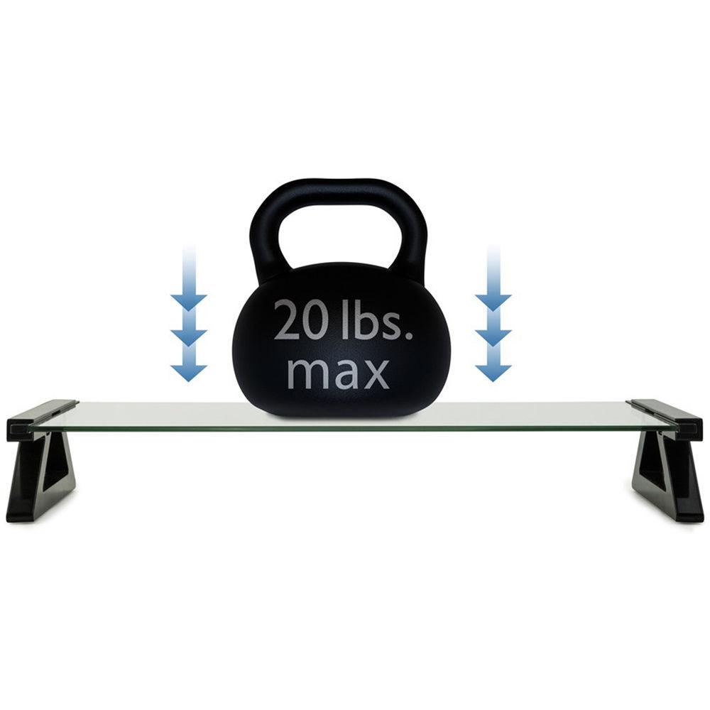 Mount-It! MI-7240 Ergonomic Slim Glass Stand