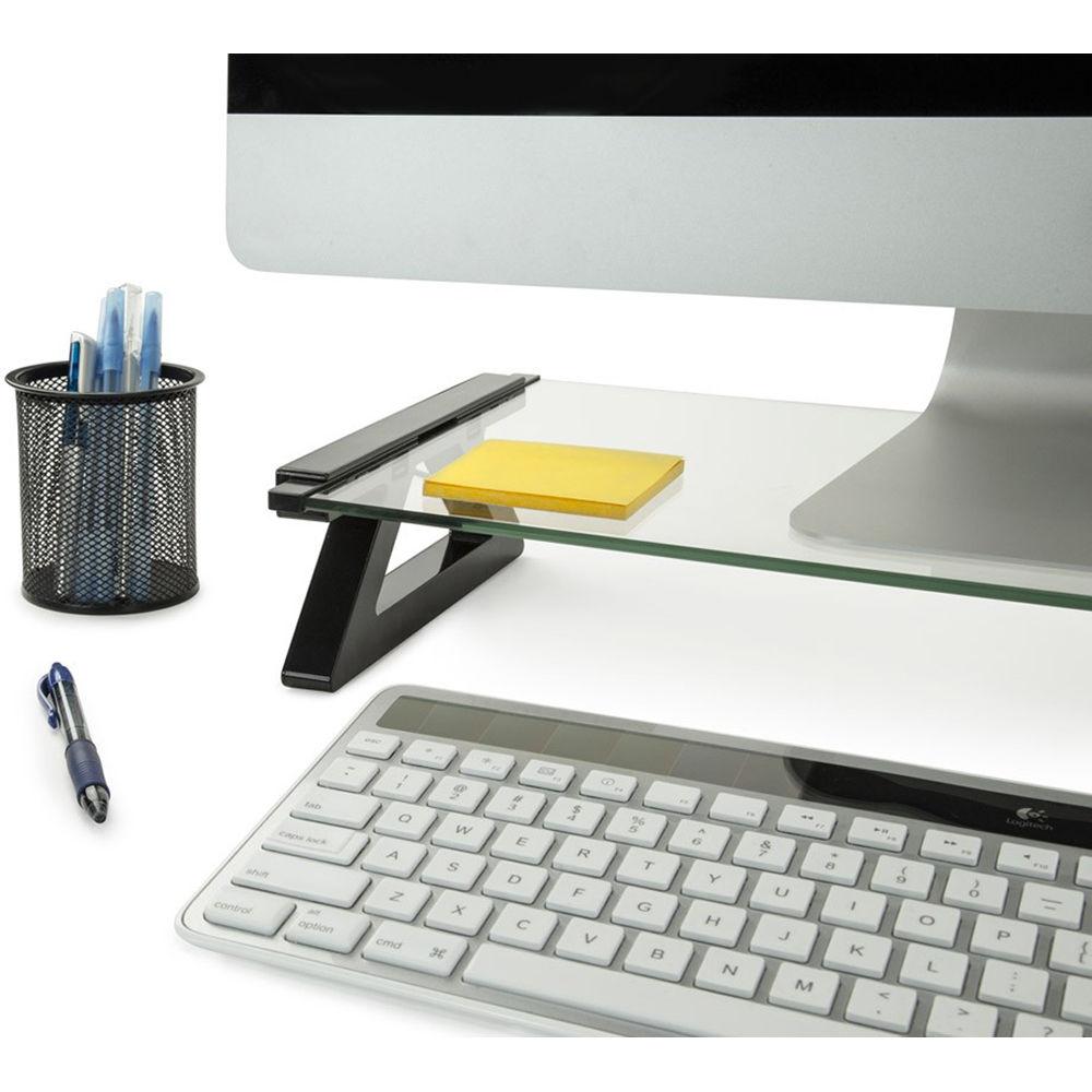 Mount-It! MI-7240 Ergonomic Slim Glass Stand